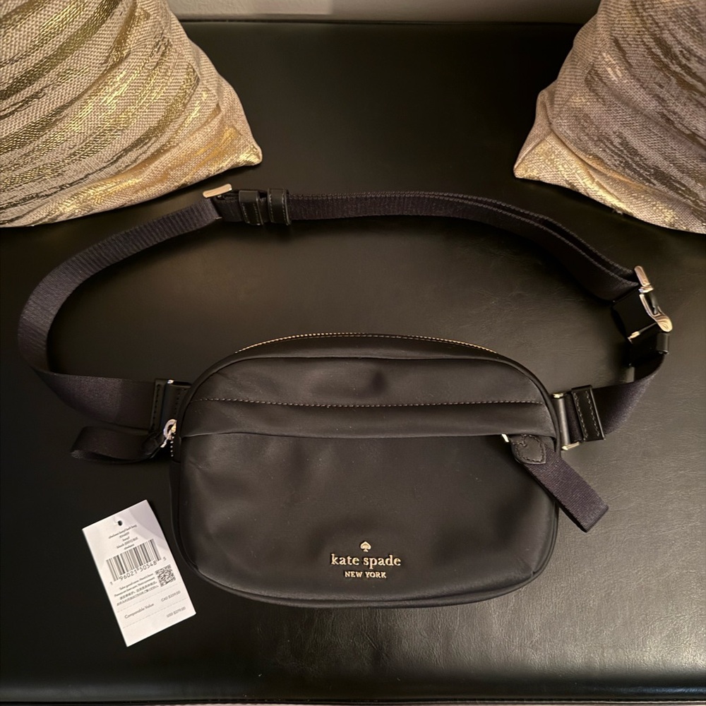 Kate Spade Black Belt Bag